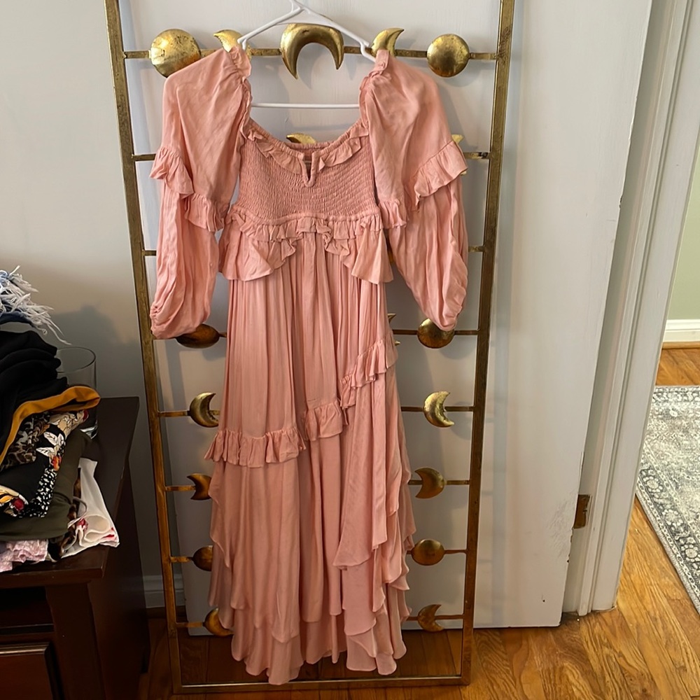 Free people pink dress